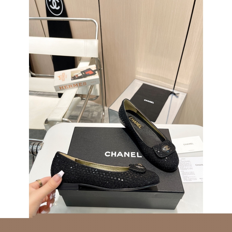 Ch*el flat shoes